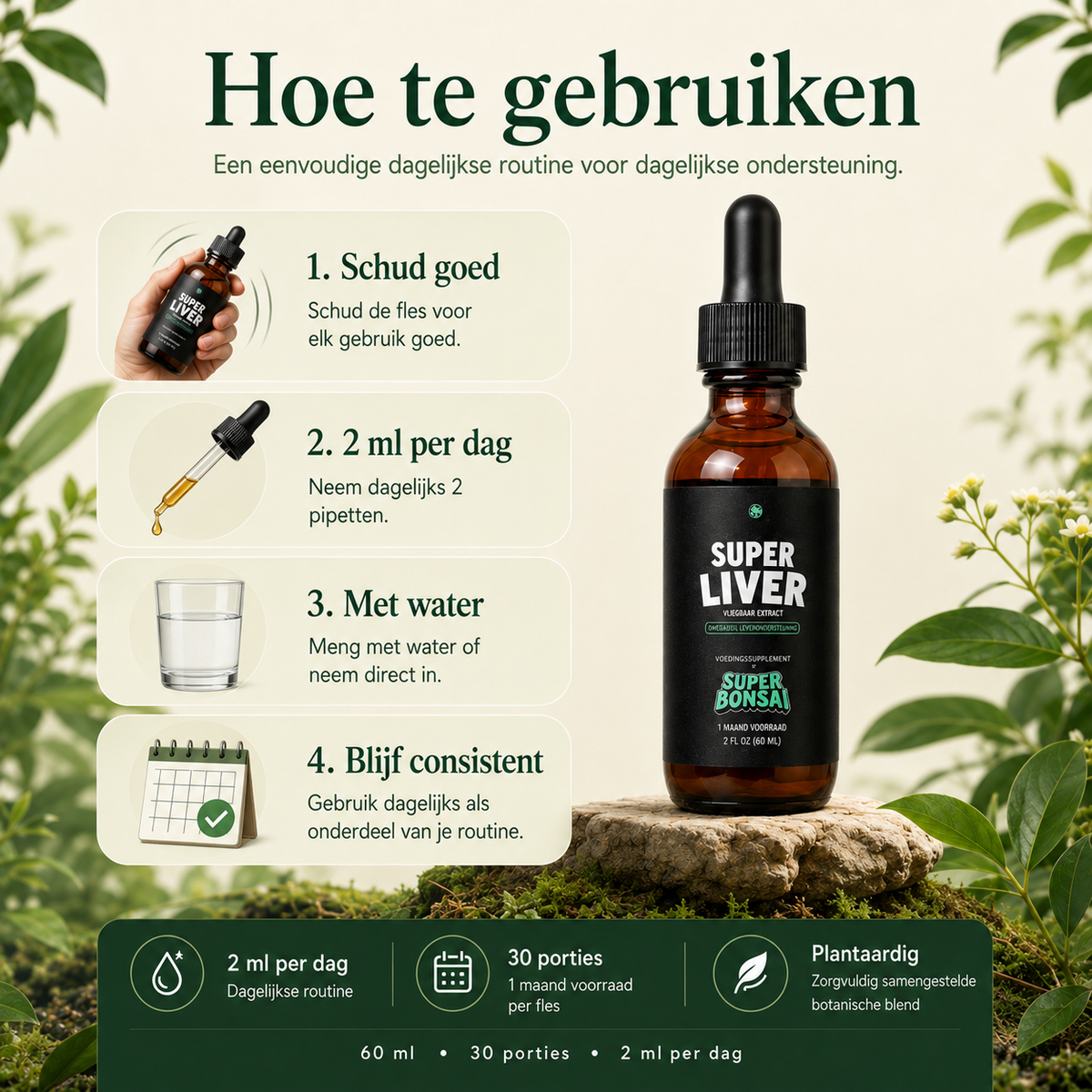 Super Liver hoe te gebruiken